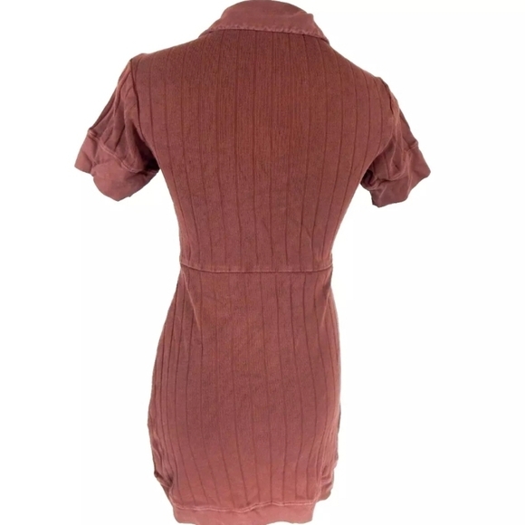 Free People FP Beach New Afternoon Ribbed Mini Dress - Picture 4 of 4